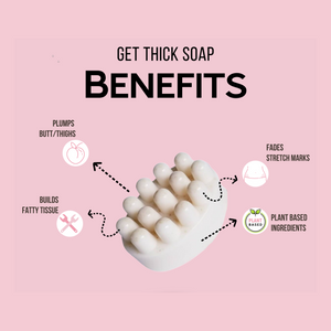 Anti Cellulite Firming Soap | Get Thick Soap | TheFitFineFlawless