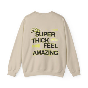 Thick Thighs Save Lives Unisex Heavy Blend™ Crewneck Sweatshirt