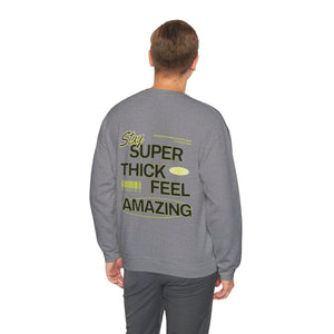 Thick Thighs Save Lives Unisex Heavy Blend™ Crewneck Sweatshirt