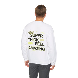 Thick Thighs Save Lives Unisex Heavy Blend™ Crewneck Sweatshirt