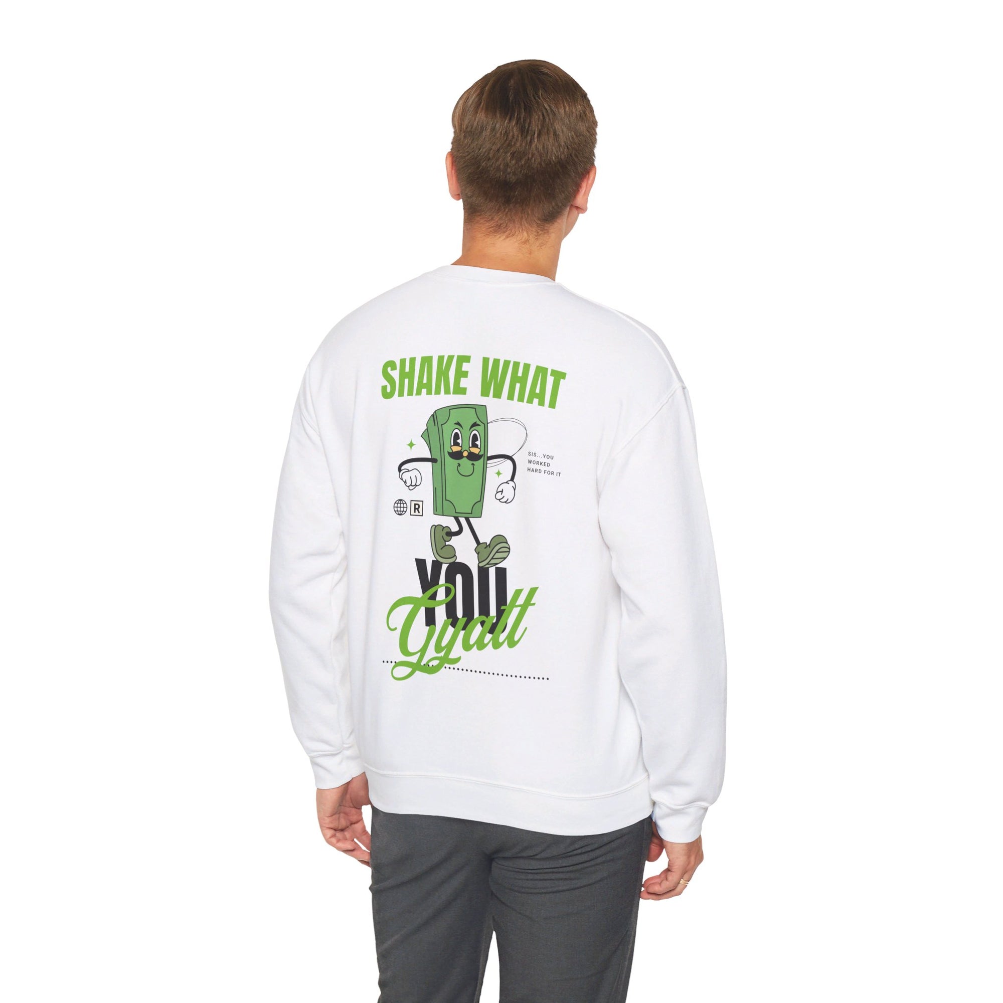 Shake Your Money Maker Unisex Heavy Blend™ Crewneck Sweatshirt