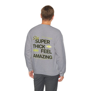 Thick Thighs Save Lives Unisex Heavy Blend™ Crewneck Sweatshirt