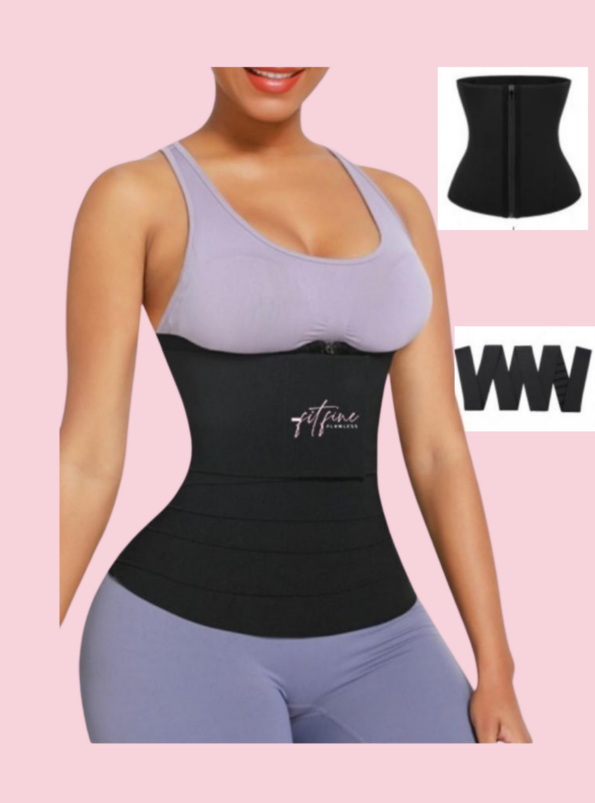 Weight Loss Waist Trainer | 2-1 Waist Trainer | TheFitFineFlawless